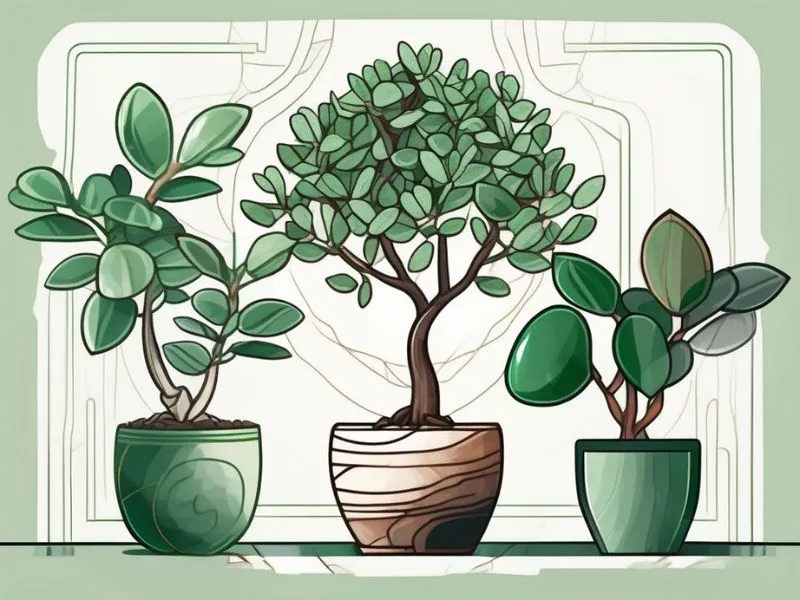 albero di giada dei soldi