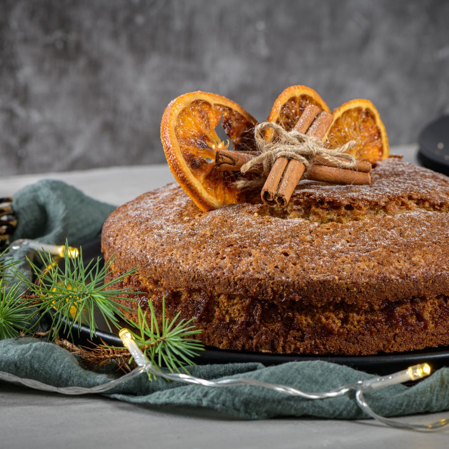 banchetto di yule torta arancia
