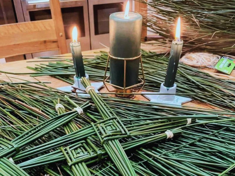 imbolc croce di brigid