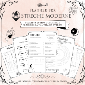 planner per streghe moderne