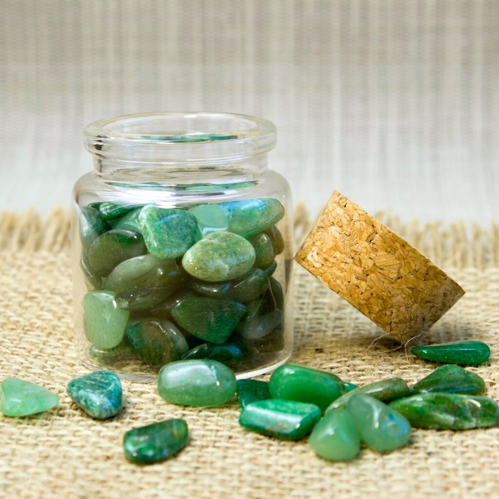 avventurina verde pietra portafortuna