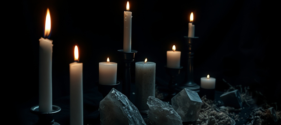 candele divinazione fiamma