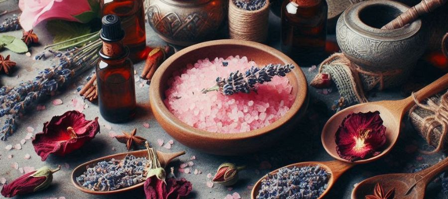 sale rosa dei fiori attira amore