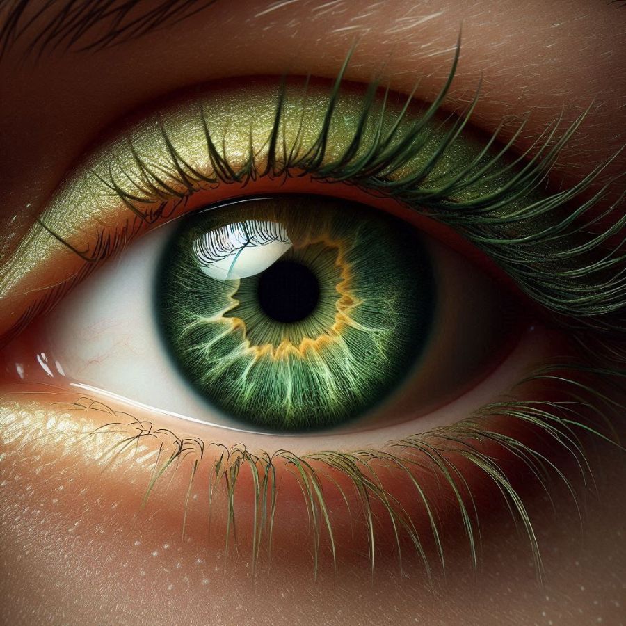 il potere del colore degli occhi verdi