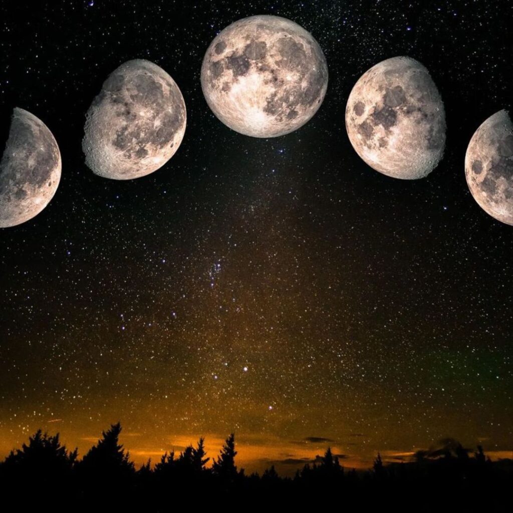 luna di nascita fasi lunari
